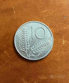 moneta 10 lire 1956