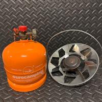 bombola campeggio eurocamping + fornello grande