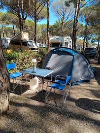 Tenda campeggio Quechua 4 posti