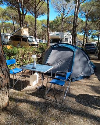 Tenda campeggio Quechua 4 posti