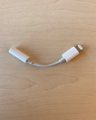 Adattatore Apple da Lightning a Jack 3,5 mm