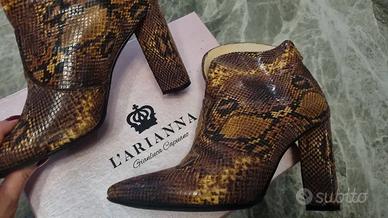 Stivaletto maculato in pelle L'Arianna n. 40