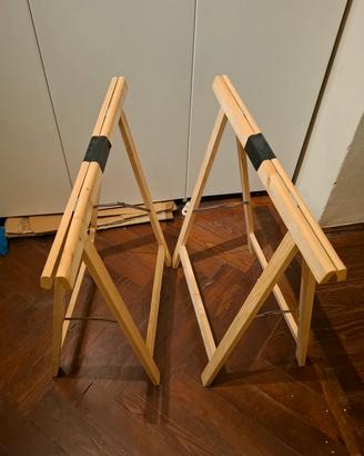 Cavalletti in legno