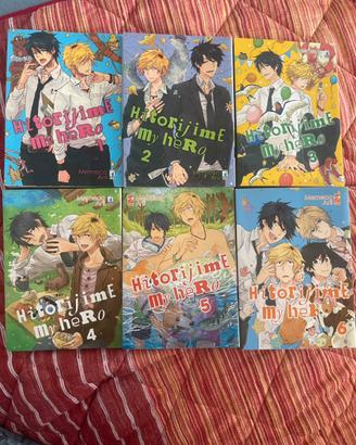 Hitorijime my hero vol. 1 al 6