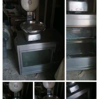 Girarrosto e bilancia per pizzeria 