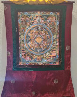 Thangka   "LA RUOTA DELLA VITA"