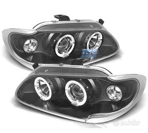 FARI PER RENAULT MEGANE 96-99 ANGEL EYES FONDO NER