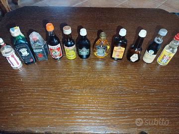 Set mini liquori collezione anni 80