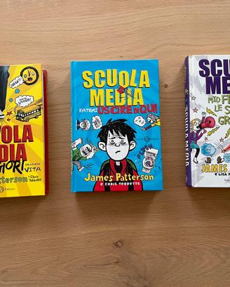 3 libri “scuola media”