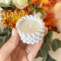 Candela fatta a mano