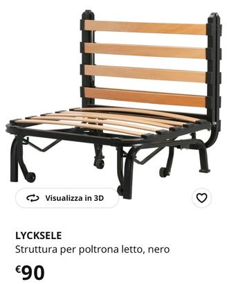 POLTRONA e LETTO ikea