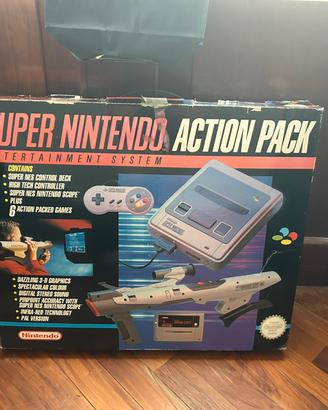 Super nintendo action pack (trattabile)