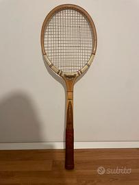 Racchett tennis vintage legno MALBRO Viking Super