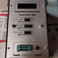 tester per circuiti integrati mod. prova ttl-c/mos