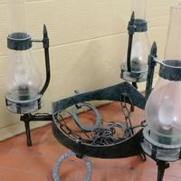 Lampadari ferro vintage rustici