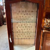 VETRINETTA IN STILE INGLESE CON RIPIANI IN VETRO (