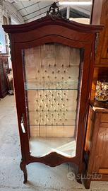 VETRINETTA IN STILE INGLESE CON RIPIANI IN VETRO (