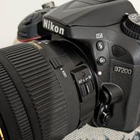 Nikon D7200 + sigma 18-50 2.8 EX DC