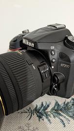 Nikon D7200 + sigma 18-50 2.8 EX DC