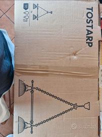 Lampadario Ikea Tostarp a 2 luci 