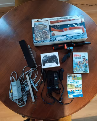 CONSOLE NINTENDO WII COMPLETA DI GIOCHI