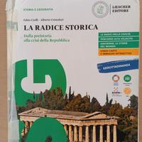 libro di storia " La radice storica" volume 1 per 