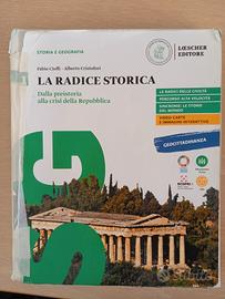 libro di storia " La radice storica" volume 1 per 