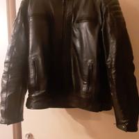 Giubotto in pelle per motociclista marca Texpeed