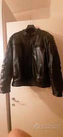 Giubotto in pelle per motociclista marca Texpeed