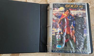 Album figurine card calciatori Gold Score 92/93