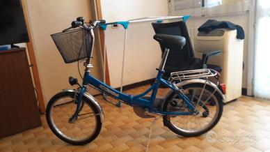 graziella Bici Blu Misura 20
