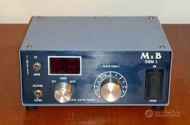 Timer elettronico vintage per fotografia analogica