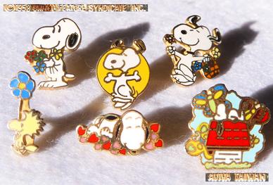 📌 SNOOPY Vero Vintage 1980 Spille NO HANDMADE NEW