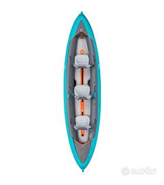 Kayak 3 posti Decathlon + 2 pagaie
