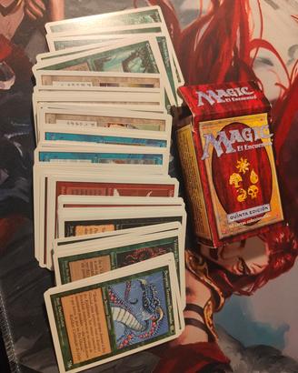 lotto carte magic vintage quinta edizione 