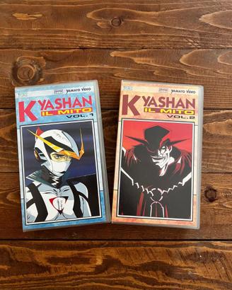 VHS Kyashan – Il Mito Vol. 1 + Vol. 2 Yamato Video