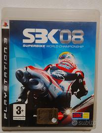 SBK 08 Superbike gioco PS3 completo funzionante