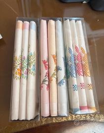 9 Fazzoletti donna in 100% cotone mai usati
