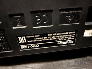 Tastiera pianola casio ctk 1300