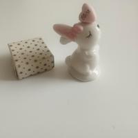Statuetta coniglio in ceramica Claraluna