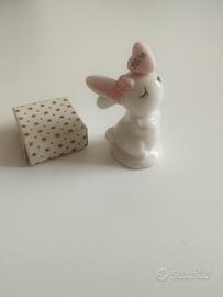 Statuetta coniglio in ceramica Claraluna