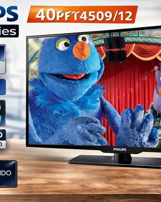Tv PHILIPS 40” 40PFT4509/12 4000 series  Smart tv