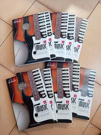 metodo lezioni batteria, chitarra, basso e piano
