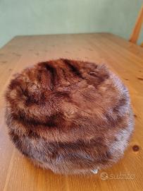 cappello vintage in visone 