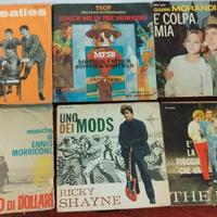 Vinili 45 giri in blocco