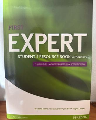 First Expert Student Resource Book without key