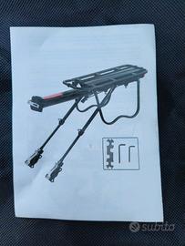 Portapacchi per bicicletta 