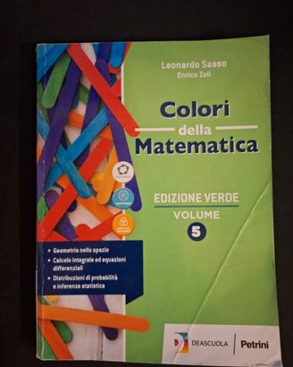 Libro Colori della Matematica 5