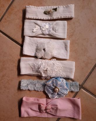 fasce capelli - per la testa per neonate 