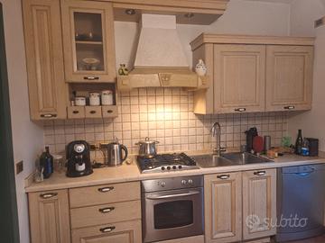 cucina completa di piano cottura firno e lavastavo